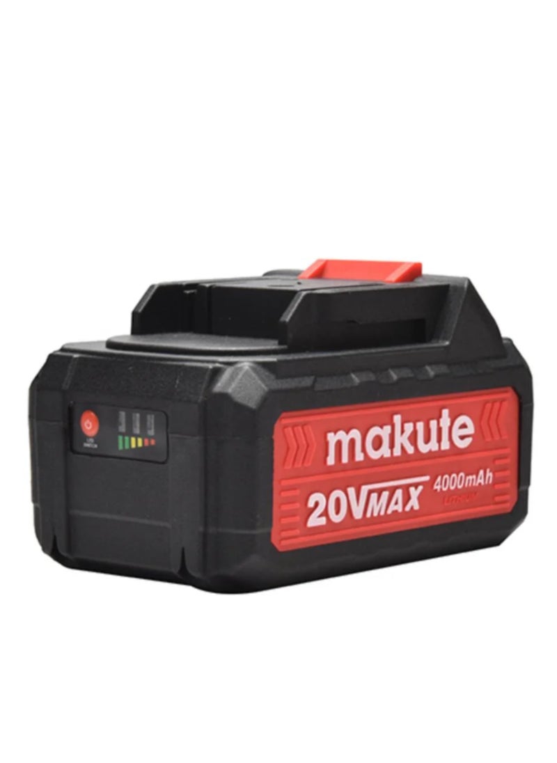 makute 20V Lithium-Ion Battery 4.0Ah - Compact, Durable, and Compatible with Cordless Power Tools, 5420-30A  - Image 2