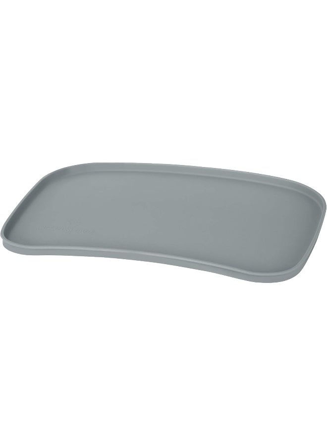green sprouts Silicone Mini Plate Mat, Grey - Image 4