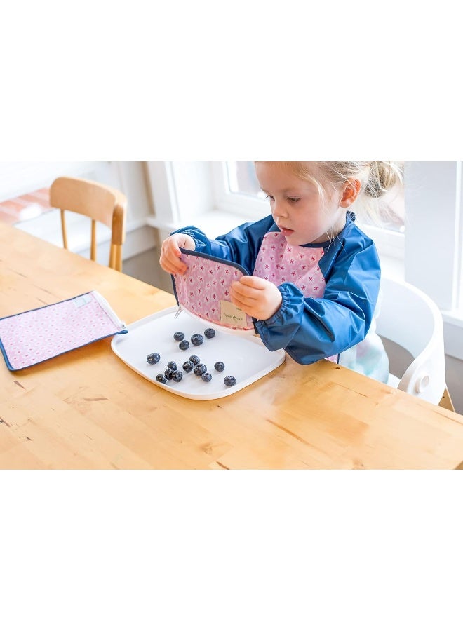 green sprouts Silicone Mini Plate Mat, Grey - Image 5