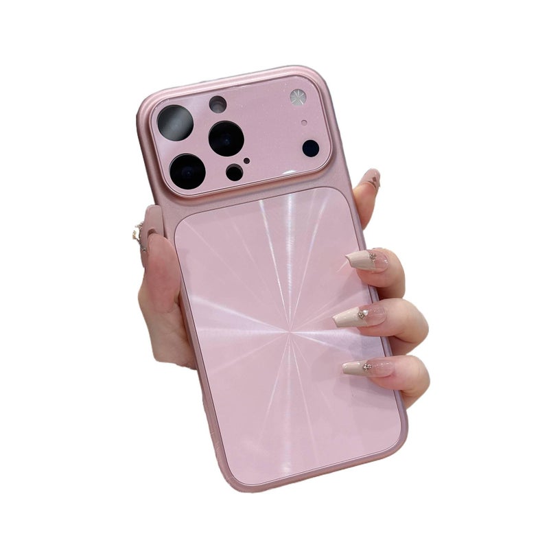 غطاء واقي | نقش ليزر | حماية من السقوط | Acrylic | مقاوم للصدمات لـ iPhone 13 | Cherry Blossom Pink - Image 1