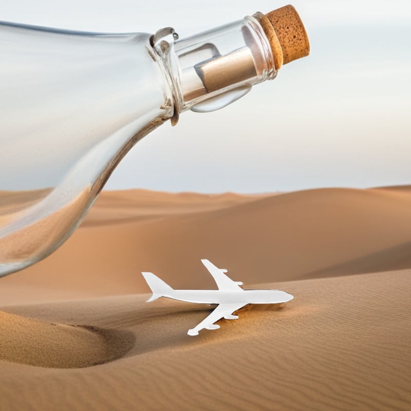 4pcs Airplane Model - Architectural Sand Table Model Accessories White Realistic Airport Ideal For Hobbyists And Commercial Displays - Image 4