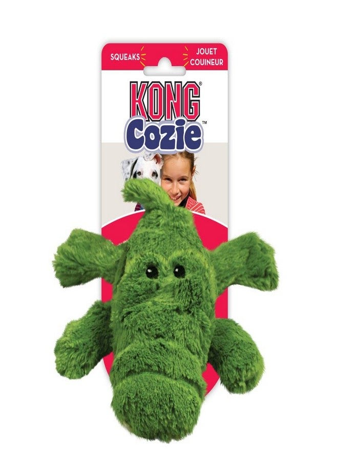 KONG Ali Alligator Cozie Dog Toy, Small - Image 3