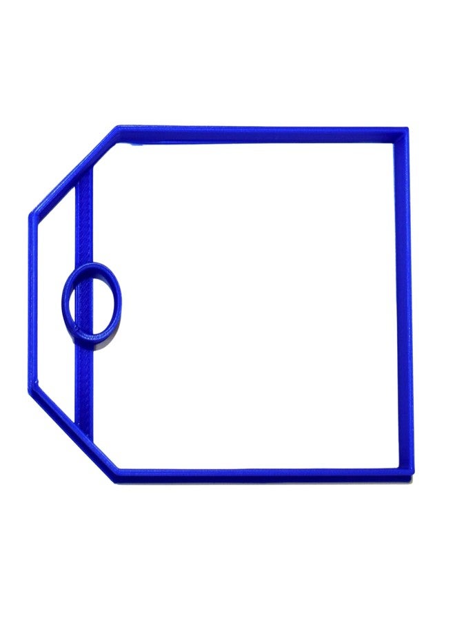 YNGLLC HANG TAG SHAPE GIFT PERSONALIZE PRESENT DECORATE COOKIE CUTTER MADE IN USA PR711 - Image 1