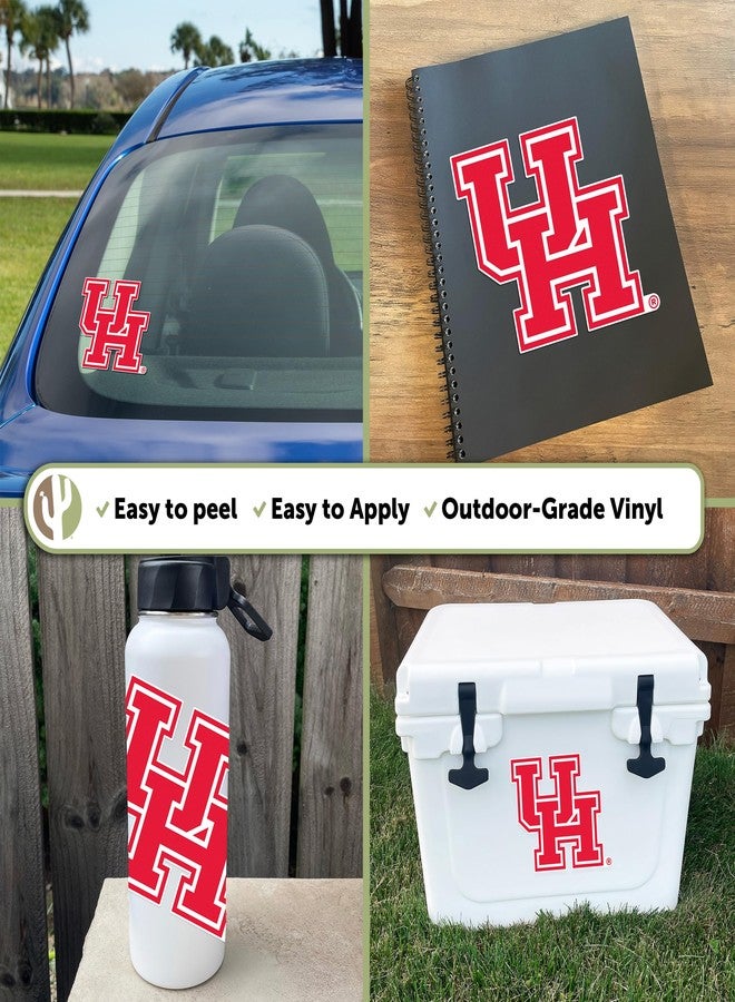 Desert Cactus University of Houston Cougars UH Vinyl Decal Laptop Water Bottle Car Scrapbook Sticker (IND 4) - Image 2
