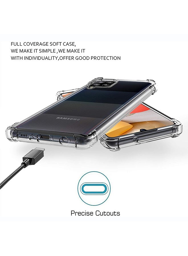 O Ozone Military Grade Clear Case Compatible With Samsung Galaxy A42 5G| Transparent Shockproof Protective Cover | Anti-Yellow Hard PC + Soft TPU Hybrid Case | Drop Protection & Slim Design - Image 5