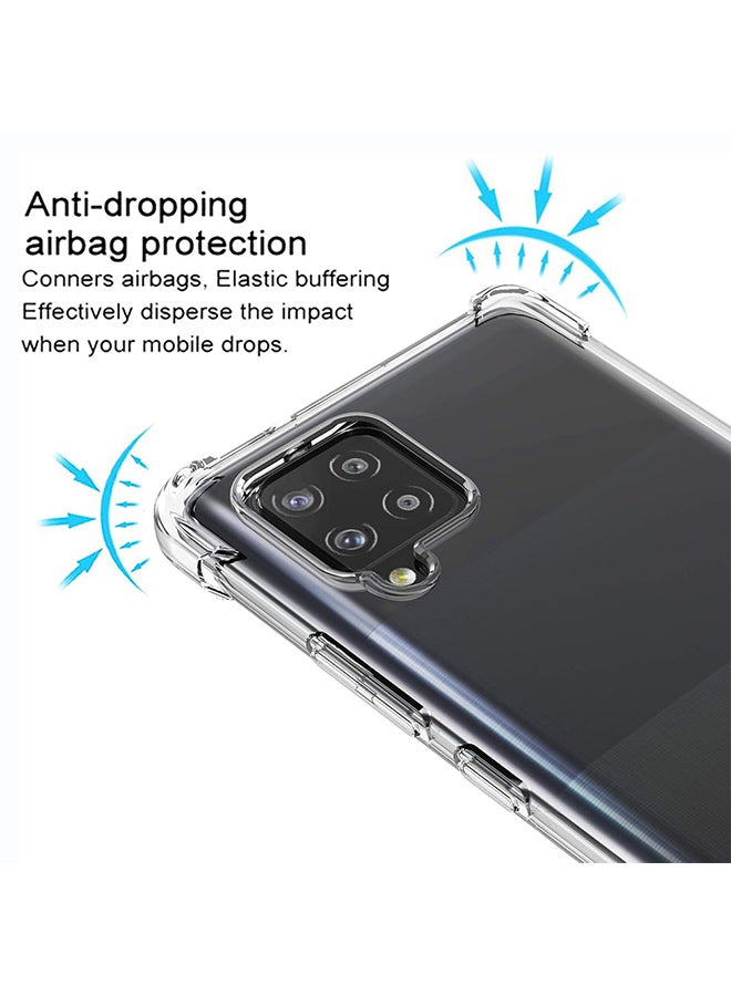 O Ozone Military Grade Clear Case Compatible With Samsung Galaxy A42 5G| Transparent Shockproof Protective Cover | Anti-Yellow Hard PC + Soft TPU Hybrid Case | Drop Protection & Slim Design - Image 4