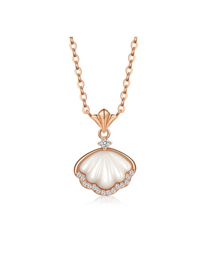 Manhe S925 Silver Prince Pendant Necklace For Women, Dangle elry, New Year Birthday Gift For Wife Or Girlfriend - Image 2