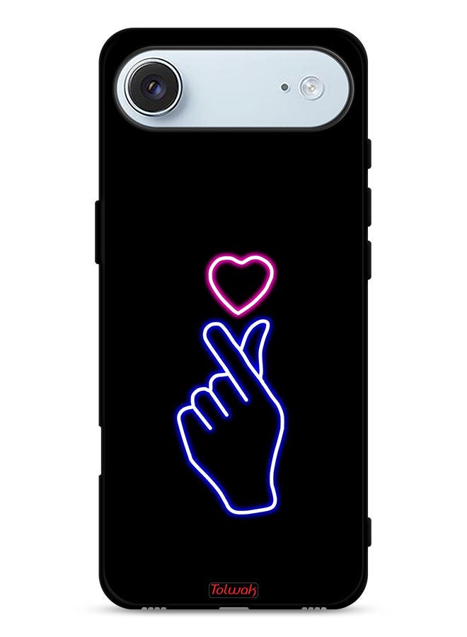 Tolwak Apple iPhone Air Protective Case Cover Snap Heart Art - Image 1