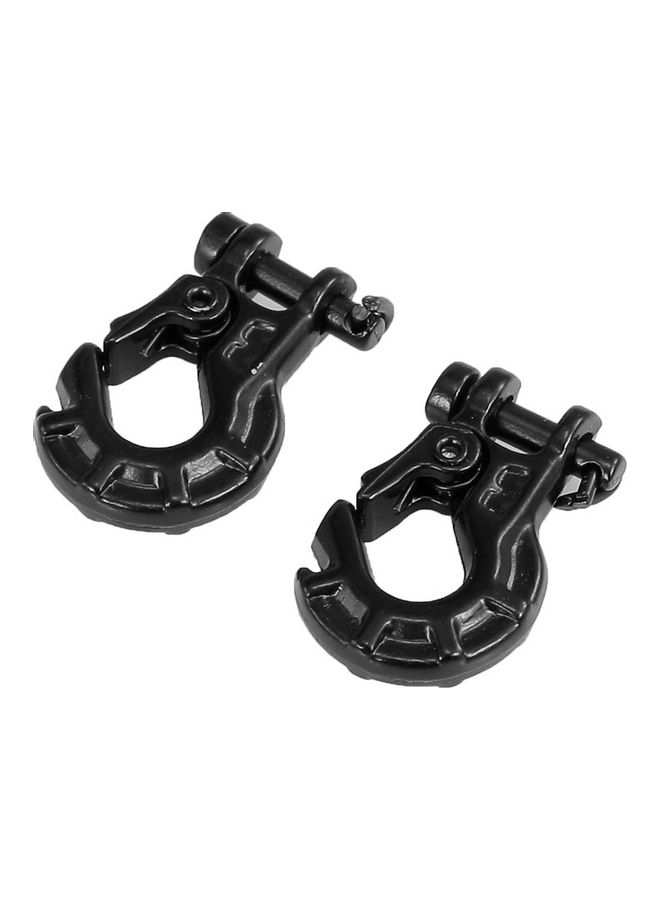 NIBEMINENT Set Of 2 Simulation Aluminum Trailer Hook Winch - Image 2