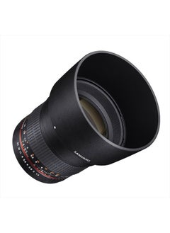 Samyang SY85M-FX 85mm F1.4 Ultra Wide Lens for Fuji X Mount Cameras,Black  - Image 1