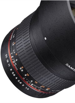 Samyang SY85M-FX 85mm F1.4 Ultra Wide Lens for Fuji X Mount Cameras,Black  - Image 3