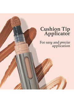 SYOSI Cushion Complexion Multitasking Skin Perfecter Concealer, Foundation, Brightener, Contour Stick Infused with Turmeric Buildable Medium to Full Coverage Natural Finish  - Image 5