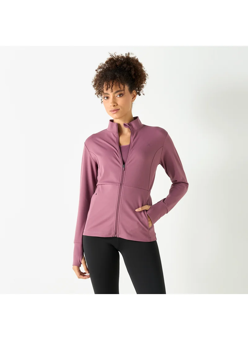 ادوت من سبلاش High Neck Zip Through Jacket with Pockets