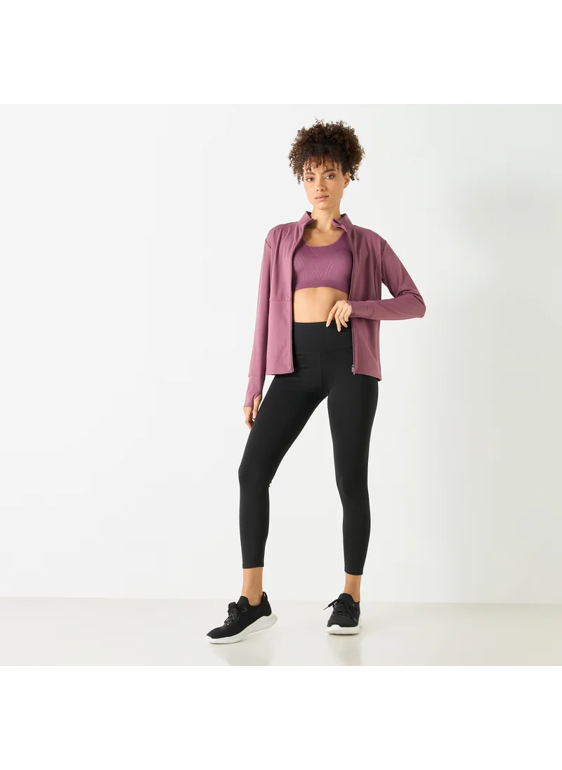 ادوت من سبلاش High Neck Zip Through Jacket with Pockets