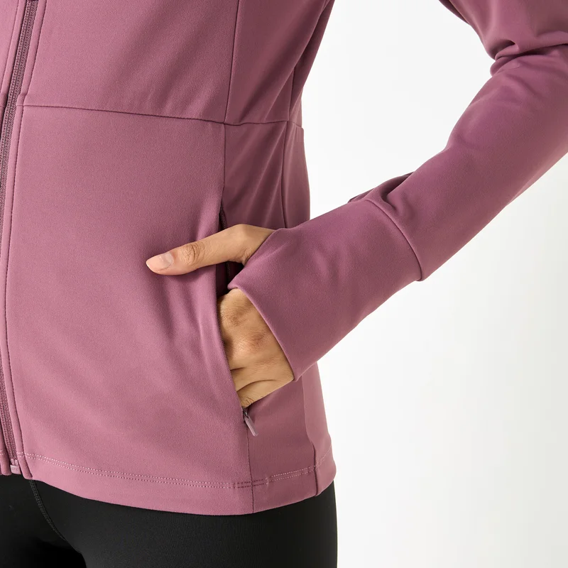 ADOT by Splash High Neck Zip Through Jacket with Pockets