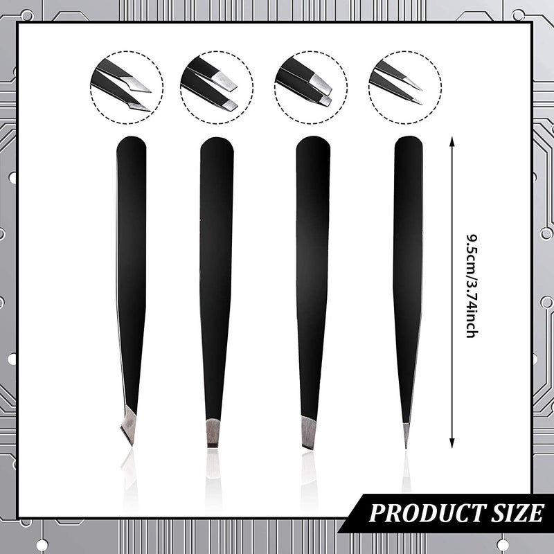 17 Pieces Metal Puzzle Tools Suit For 3D Model Building Repairing And Fixing Jewelry Pliers Set - Image 5