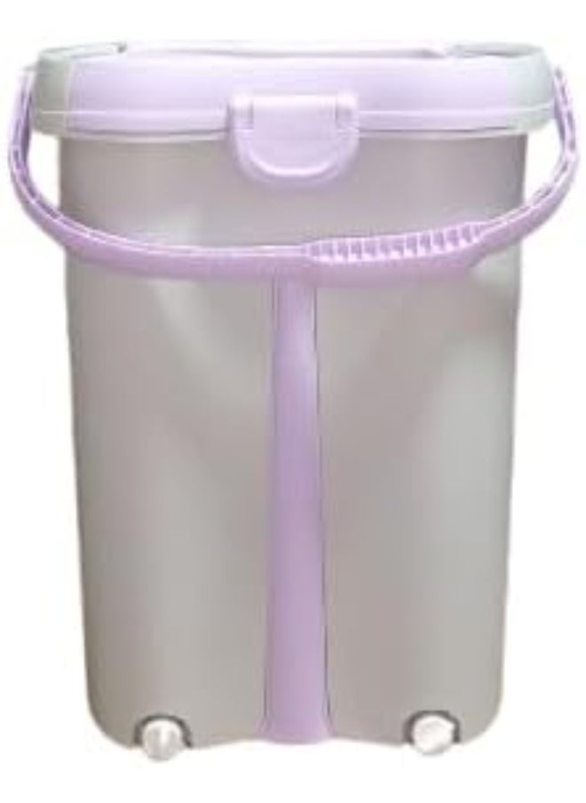 Generic - Cleaning bucket - 18 litre capacity with 100% microfiber mop and shatter-resistant material Q - Image 1