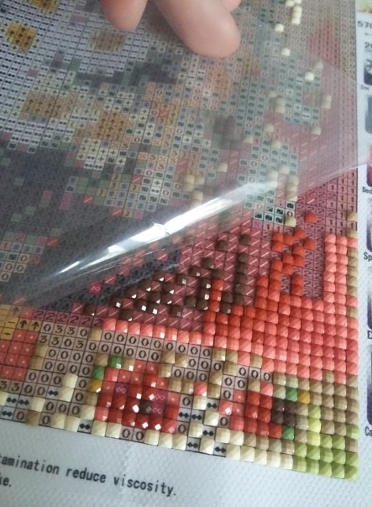 STRATEG Craft Kits DIY 5D Round Diamond Painting Multicolor - Image 5