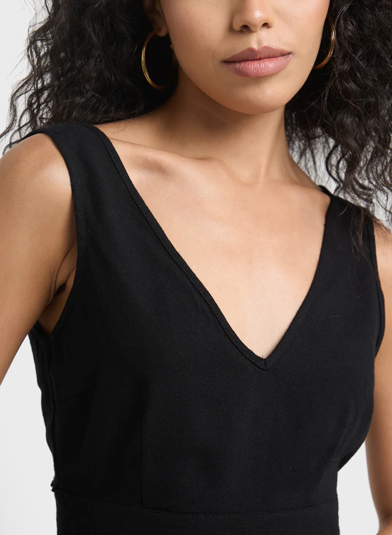 VERO MODA V-Neck Cropped Top