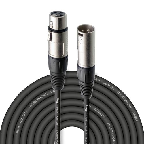 Stagg 33ft. Standard Mic cable - XLR/XLR - Image 1