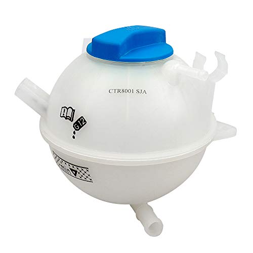 BRTEC Coolant Reservoir Pressurized bottle with Cap for 2008 2009 for Audi TT; 2005-2013 for Volkswagen Jetta; 2006 2007 2008 2009 2010 2011 for Volkswagen Passat Coolant Reservoir with Cap - Image 1