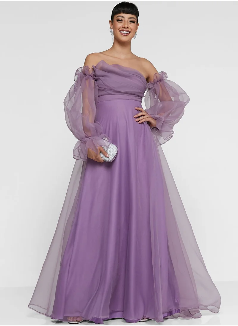 Ella Limited Edition Tulle Off Shoulder Dress