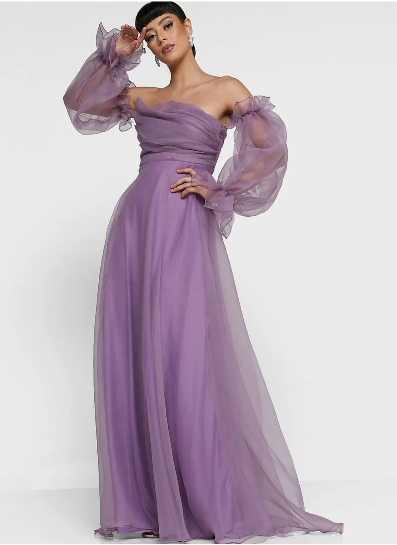 Ella Limited Edition Tulle Off Shoulder Dress