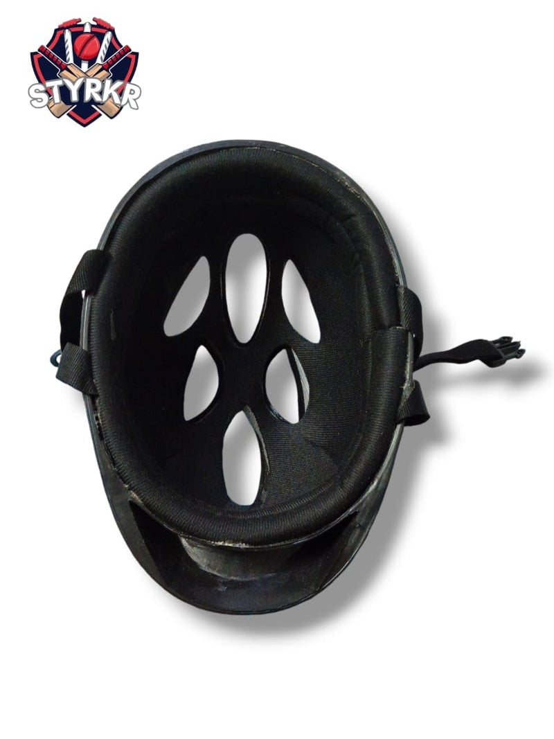 STYRKR خوذة دراجة خوذة رياضية للتزلج للأطفال الأولاد والبنات من عمر 4-15 سنة مع أحزمة قابلة للتعديل خوذة دراجة مع حشوة مرنة ملحقات الدراجة (CH23) (أسود) - Image 5