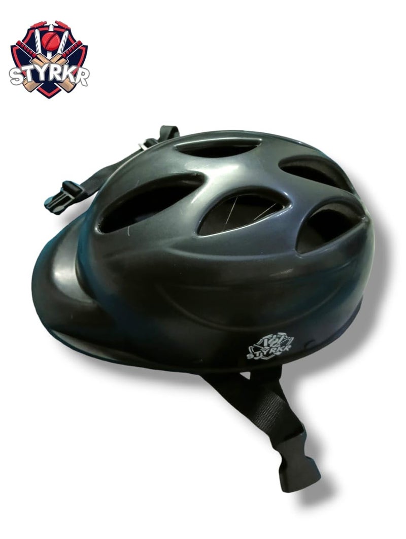 STYRKR خوذة دراجة خوذة رياضية للتزلج للأطفال الأولاد والبنات من عمر 4-15 سنة مع أحزمة قابلة للتعديل خوذة دراجة مع حشوة مرنة ملحقات الدراجة (CH23) (أسود) - Image 2