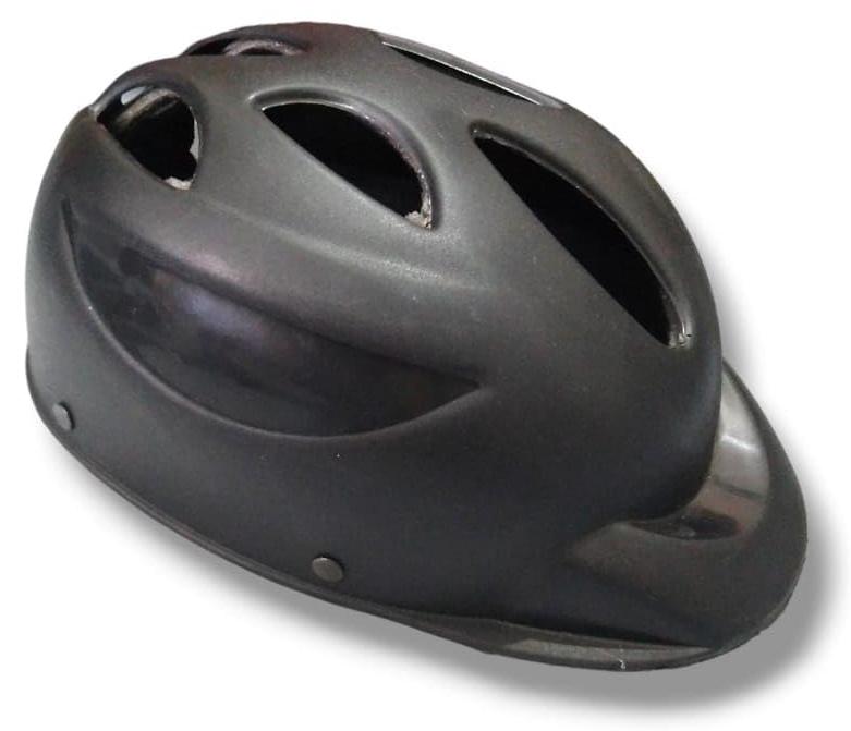 STYRKR خوذة دراجة خوذة رياضية للتزلج للأطفال الأولاد والبنات من عمر 4-15 سنة مع أحزمة قابلة للتعديل خوذة دراجة مع حشوة مرنة ملحقات الدراجة (CH23) (أسود) - Image 1