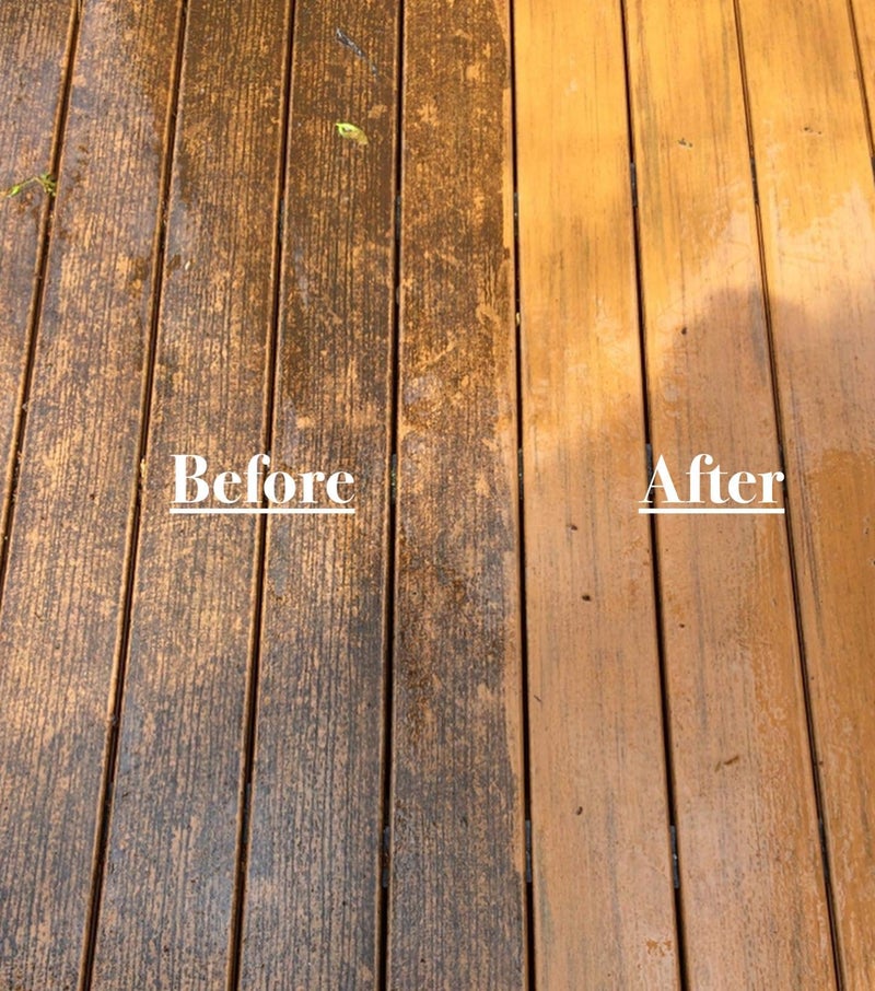 DeckMax Premium Deck Cleaner Kit | Deck Cleaner and Mildew Remover | Cleans up to 1,500 Sq. Ft. | Safe for Trex, Timbertech & Wood Decking | Powerful & Eco-Friendly Deck's Cleaning Solution - Image 3