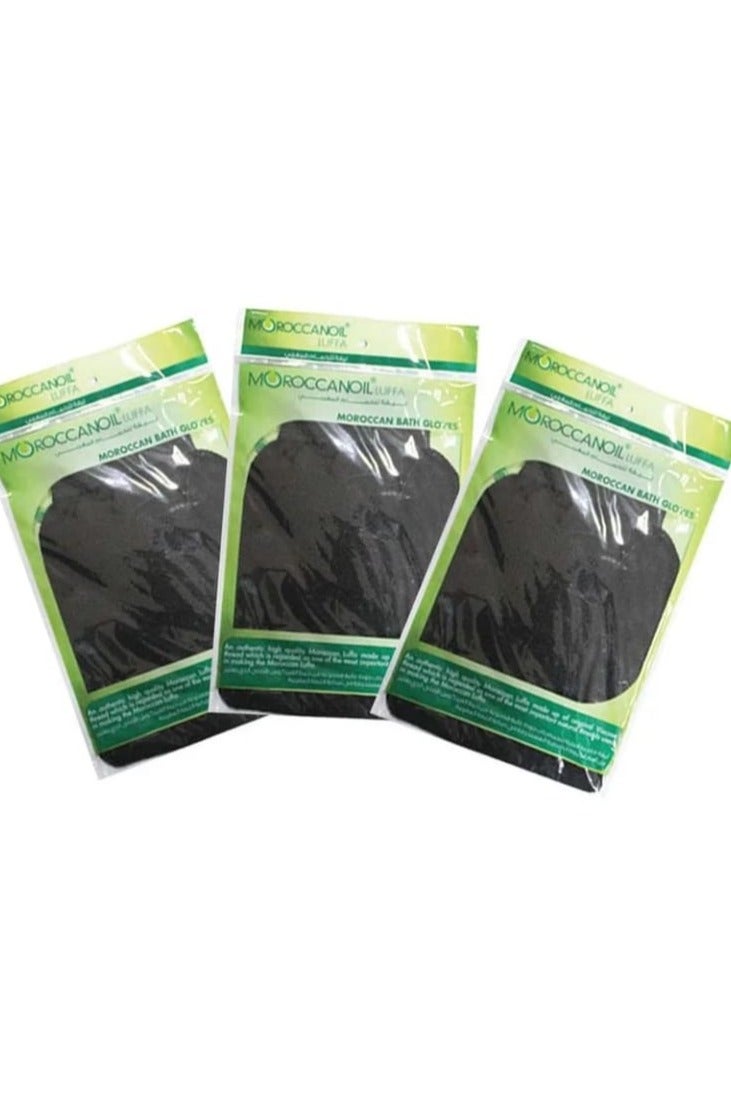 MOROCCANOIL Moroccan Oil 3-Piece Loofah for Moroccan Bath