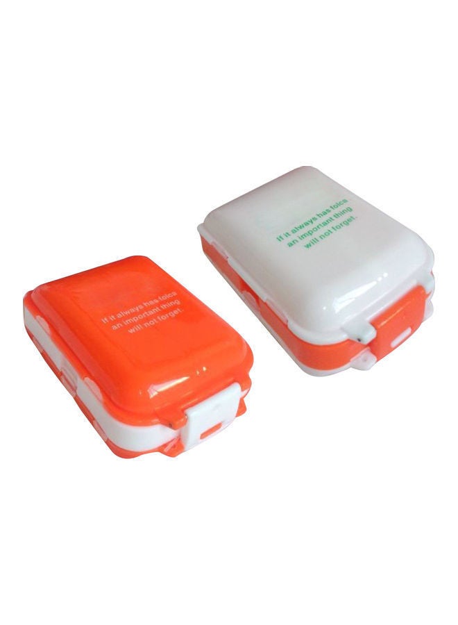 NIBEMINENT 2-Piece Container Set Orange/White - Image 1