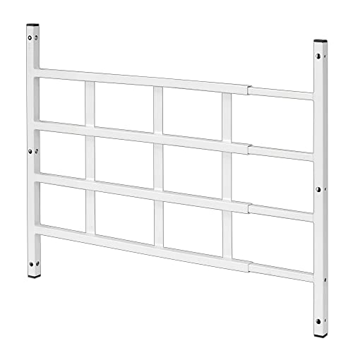 Defender Security Segal S 4764 Fixed Window Guard – Adjustable Child Safety Window Guard Prevents Accidental Falls, Tamper Resistant Screws Included, Non-Egress, White, 23-1/2 to 38 In. W x 21-1/4 In. H (Single Pack) - Image 1