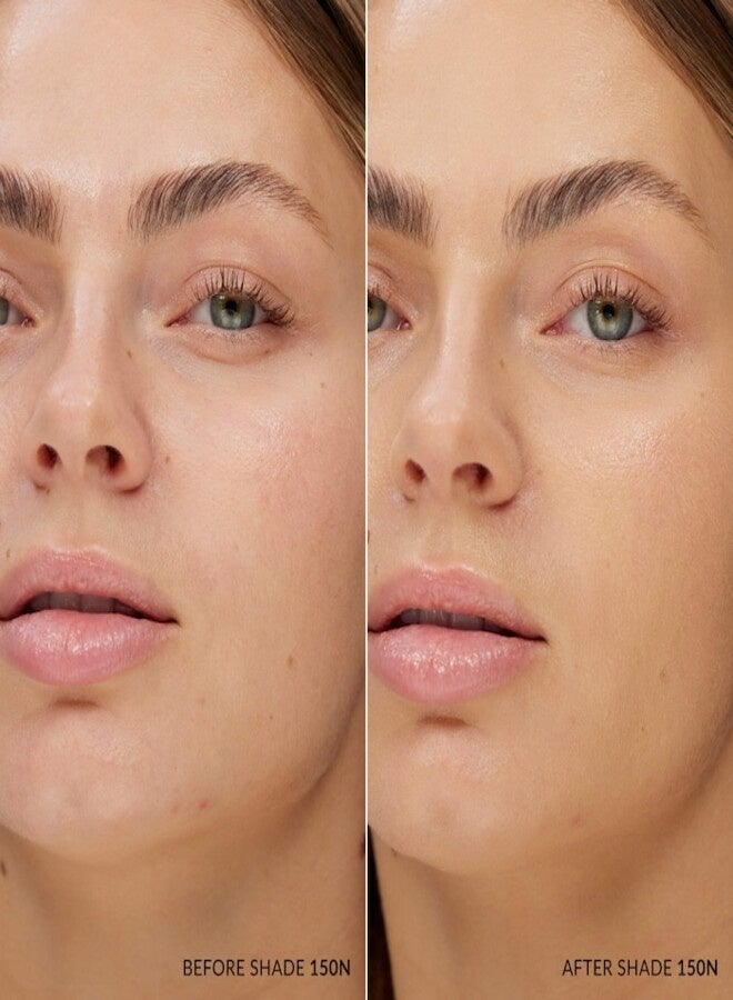 ريفي كريم أساس مرطب للبشرة من ريفي مع حمض الهيالورونيك 150N - فاتح مع درجات لون زيتونية محايدة | كريم أساس مرطب خفيف الوزن للبشرة 30 مل / 1 أونصة - Image 2