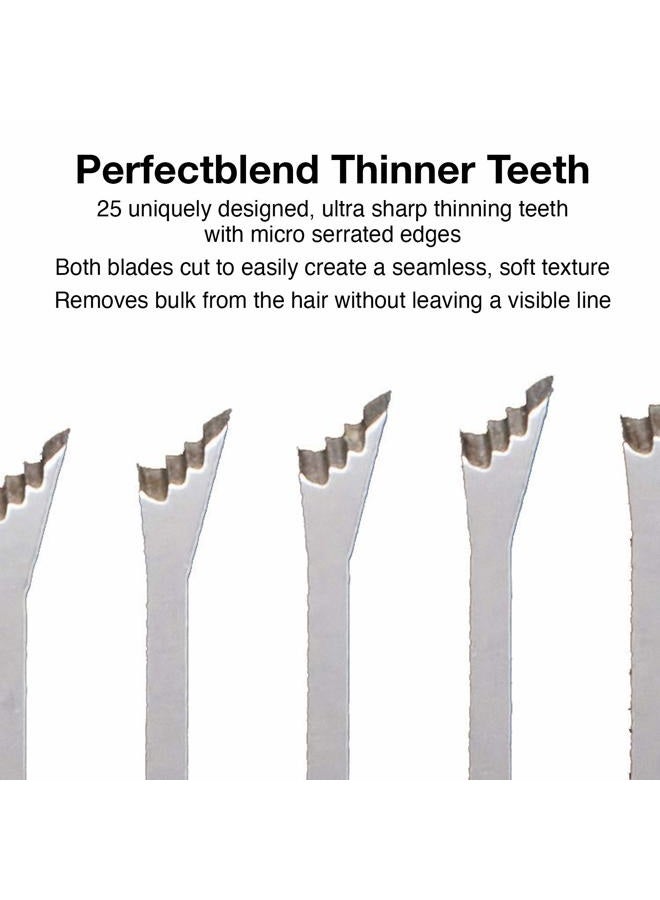 Olivia Garden PerfectBlend intro case 6" thinner contains: PB-T25, oil pen, cleaning cloth & zipper case - Image 3