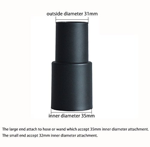 GIBTOOL Flexible Crevice Tool & 35mm to 32mm Hose Adapter for 1 3/8'' Vacuum 24.4inch Long - Image 5