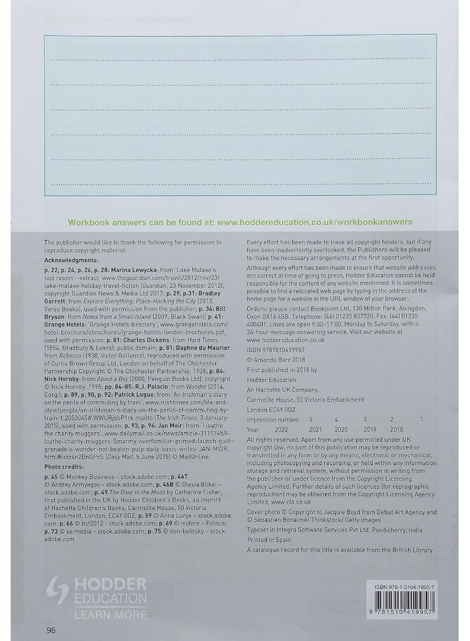 CCEA GCSE English Language Workbook - Image 2