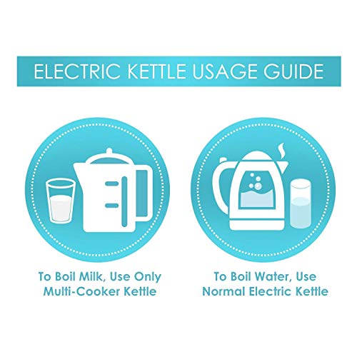 iBELL SEK105 Electric Kettle With Removable Lid, 0.5 Ltrs, 950W Highly Polished Stainless Steel (Silver) - Image 5