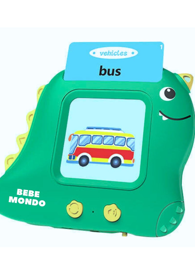 موردلي بطاقات تعليمية، أصدقاء يتحدثون، مفردات اللغة العربية، ألعاب تعليمية للأطفال من عمر 1 إلى 5 سنوات، 224 كلمة، آلة تعلم، لعبة تفاعلية لمرحلة ما قبل المدرسة، هدية للأولاد والبنات - Image 1