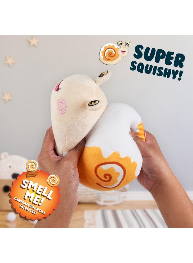 Scentco Snuggle Bugs (Snail)- Cinnamon Roll Scented Plush Toy - Gifts For Kids, Gift Guide, Aromatherapy - Image 2