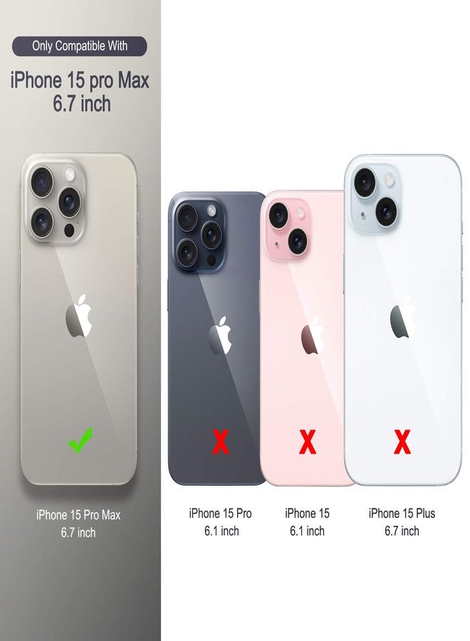 ULAK Compatible with iPhone 15 Pro Max Wallet Case for Women with Card Holder, Design Flower Flip PU Leather Kickstand Shockproof Protective Phone Cover for iPhone 15 Pro Max 6.7'' 2023, Rose Gold - Image 4