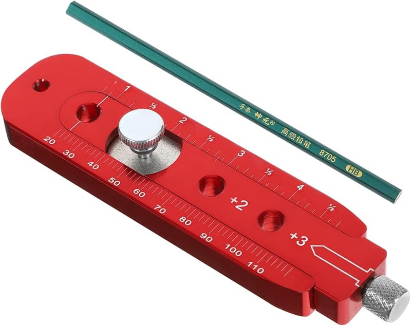 Woodworking Compass Scribing Tool Circle Ruler for Easy Marking 6 Inch - Image 1