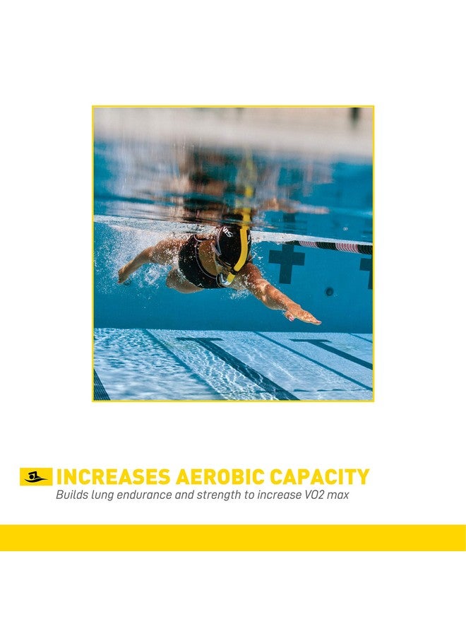 FINIS Original Swimmer'S Snorkel Center Mount Snorkel Set For Swimming Laps & Training Snorkel Gear With Adjustable Fit Silicone Mouthpiece And Purge Valve Junior Size - Image 5