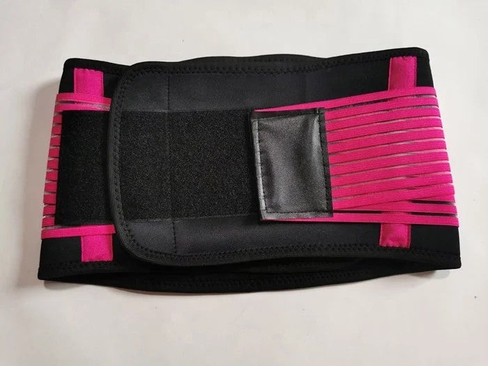 Bluejw Women Men Sweat Waist Trimmer Belt for Workout, Sports, Sauna - Body Shaper Waist Trainer - Image 4