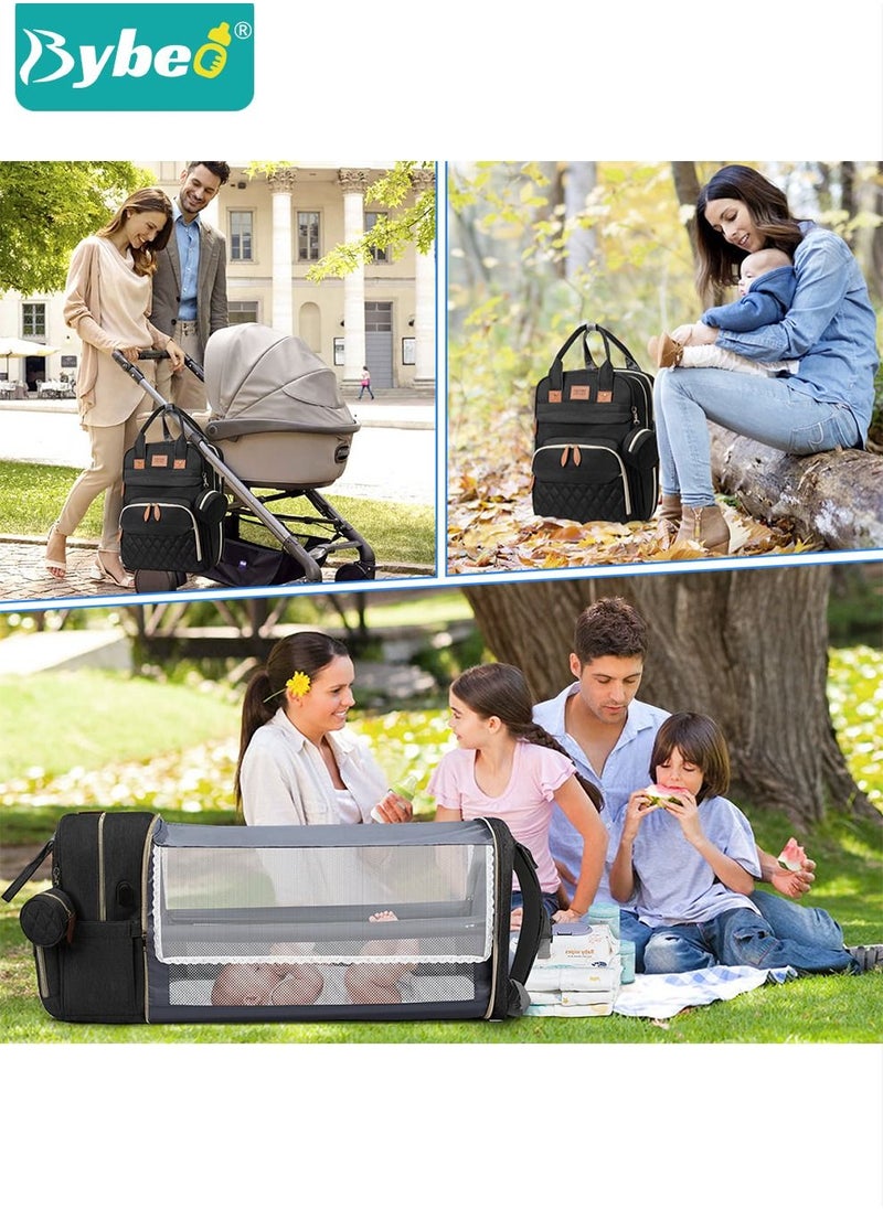 Baby Diaper Bag Backpack, Multifunction Diapers Changing Station for Boys Girls Outdoor and Travel, Infant Shower Gifts, Large Capacity, 900d Oxford, USB Port - pzsku/Z9662FD175319B1BB2A15Z/45/_/1694419694/a421ada2-620f-4859-b4ff-c1c05c1a7611