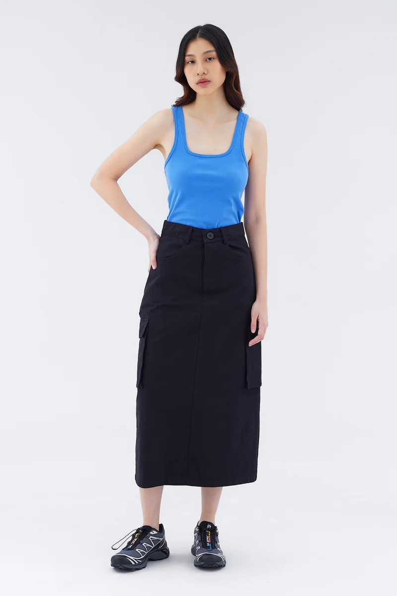 The Editor's Market Zola Square-Neck Tank