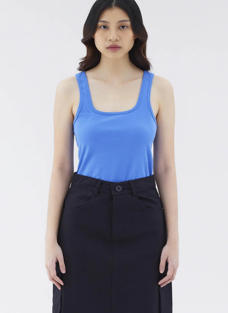 ذا اديتورز ماركت Zola Square-Neck Tank