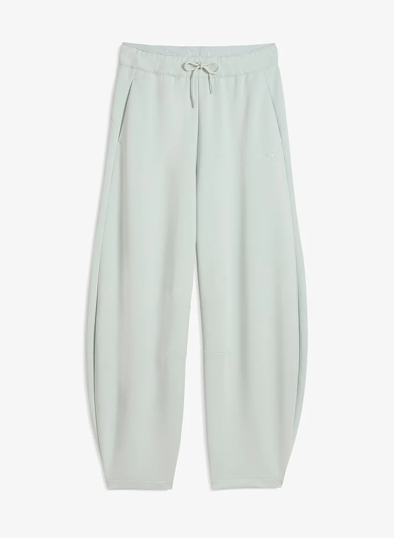Puma Creme De Mint Pumatech Sense Relaxed Barrel Sweatpants for Women | Best Price UAE