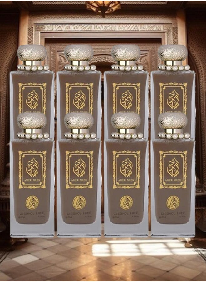 Al Fakhr - 8 Pieces Ameri Musk Perfume 100ml EDP - Image 1